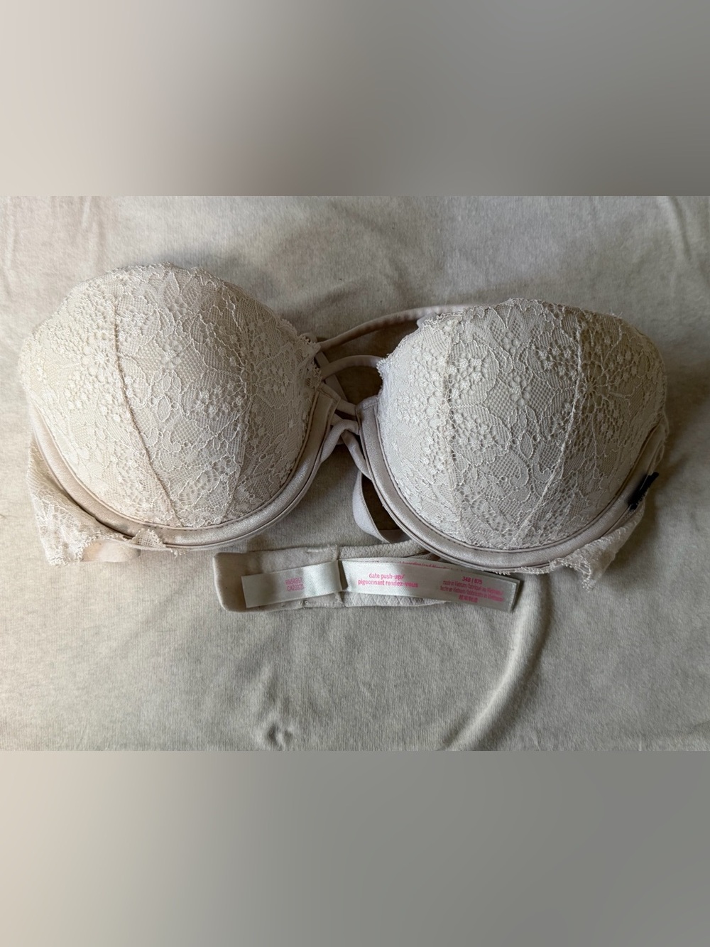 Pink Victoria Secret Bra